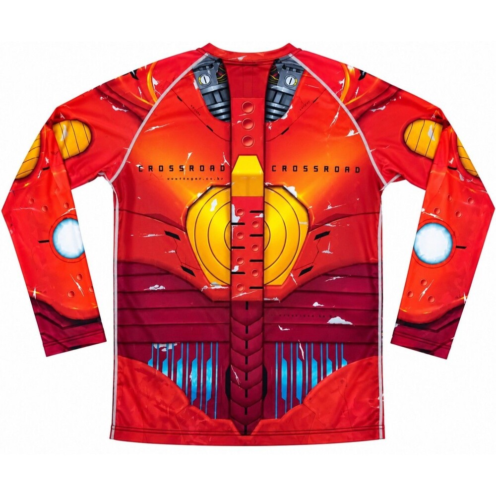 Fix Gear Iron Man Crossroad Series Long Sleeve Compression Shirt Size 4 XL - Picture 2 of 3
